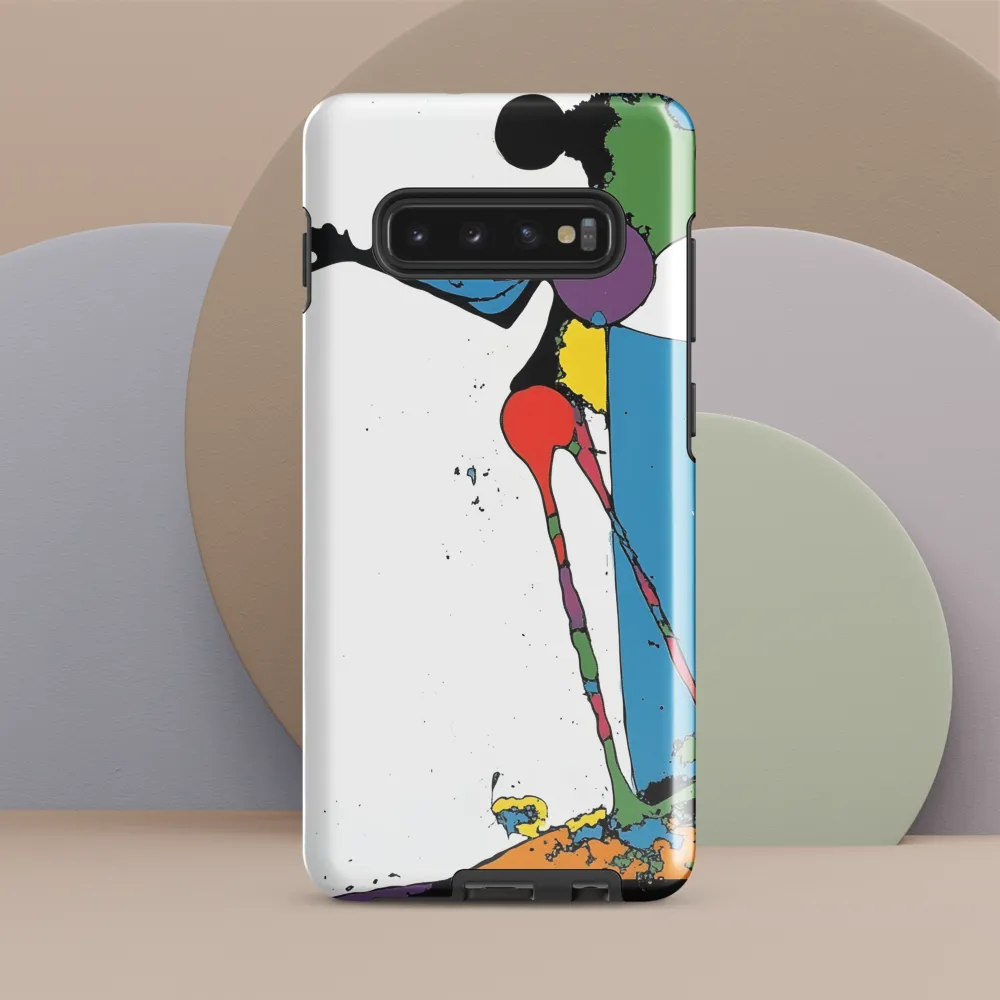 Dynamic Abstract Movement | Phone Case |  S10 Plus | Tough Case | Glossy