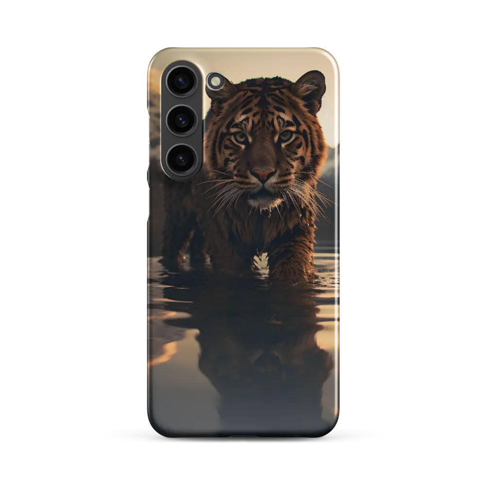 Majestic Reflection: The Tiger's Domain
