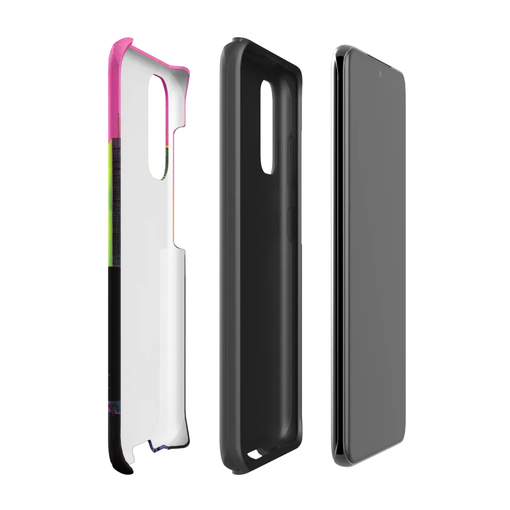 Neon Dreamscape: A Synthwave City | Phone Case |  S20 | Tough Case | Matte