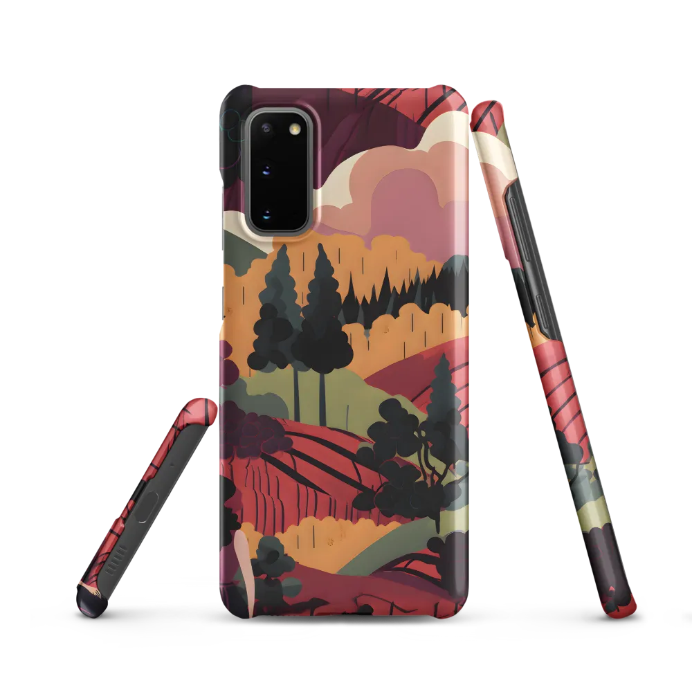 Harmony of Grapes and Life | Phone Case |  S20 | Snap Case | Matte