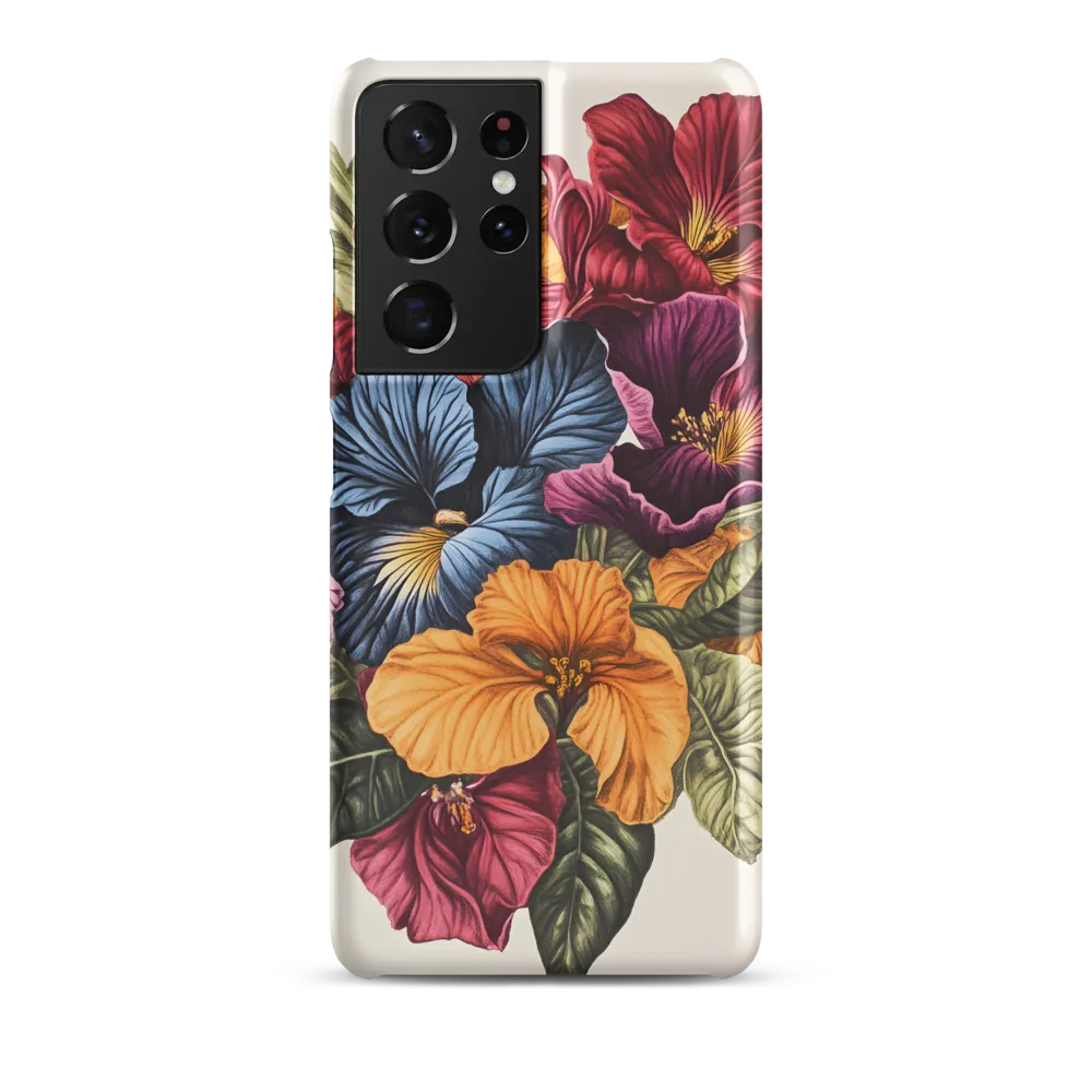 Floral Symphony in Color | Phone Case |  S21 Ultra | Snap Case | Matte