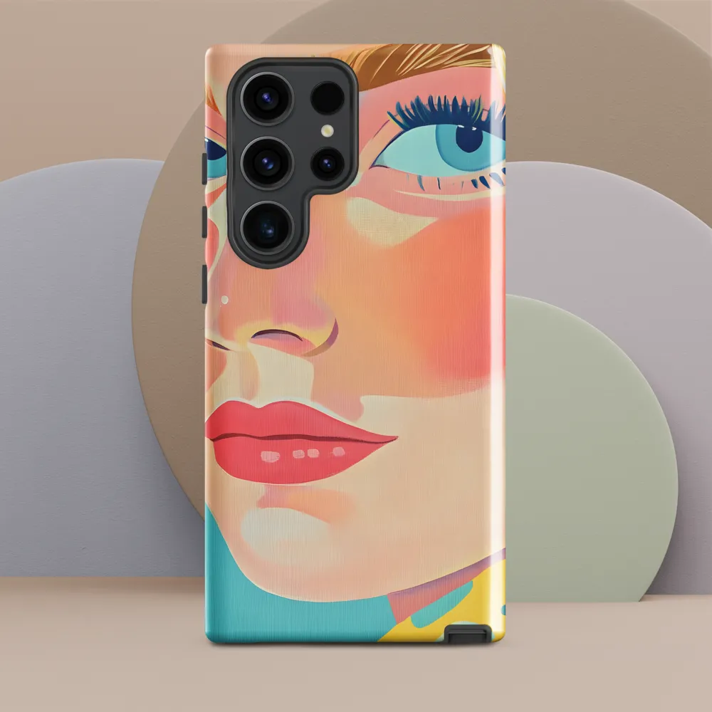 Vibrant Elegance: A Pop Art Portrait