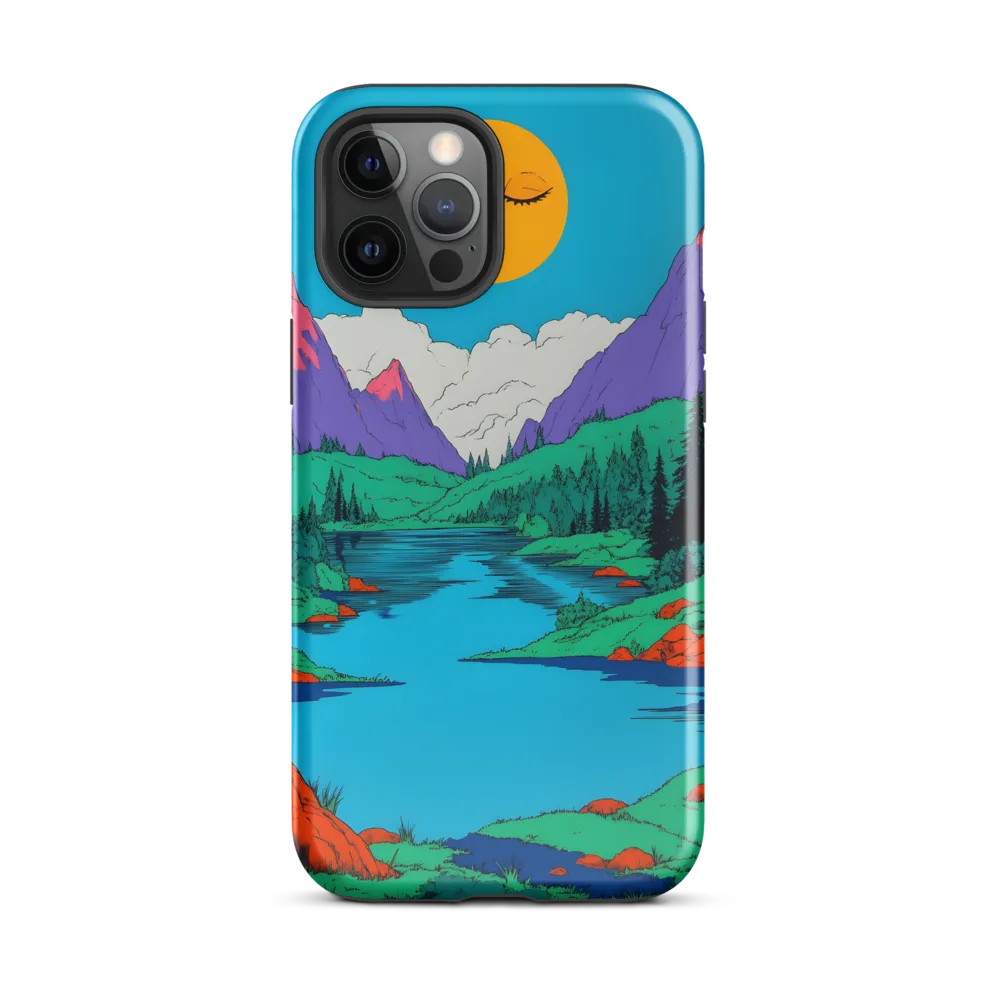Whimsical Serenity in Vibrant Colors