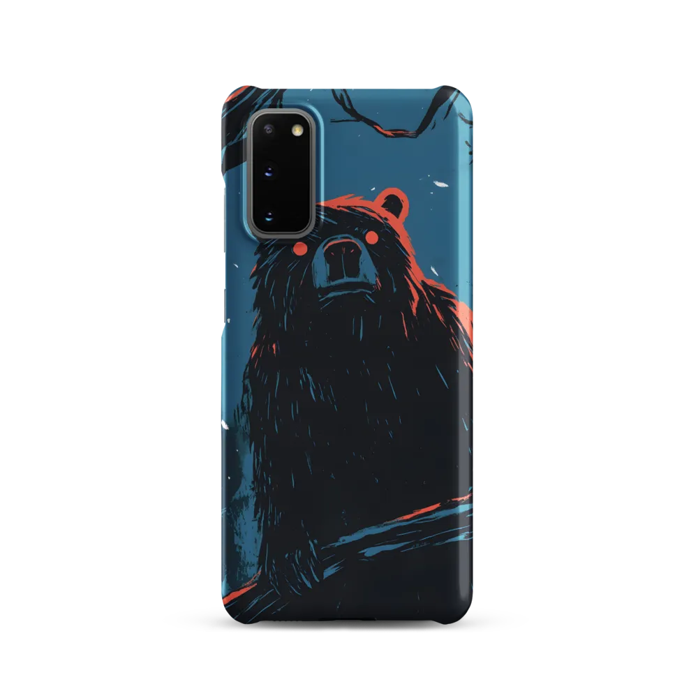 Eerie Majesty: A Bear in the Night