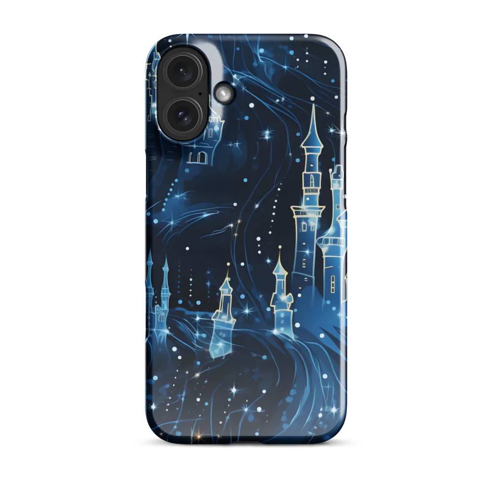Dreamy Castles in a Starry Sky | Phone Case |  16 Plus | Snap Case | Glossy