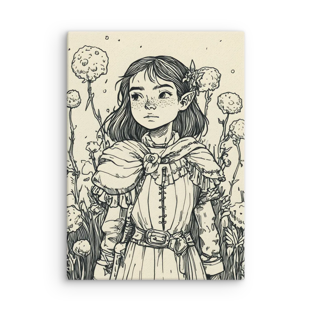 A Young Guardian of Nature | Thin Canvas | 20″×28″