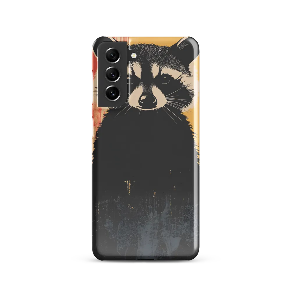 Whimsical Raccoon Portrait