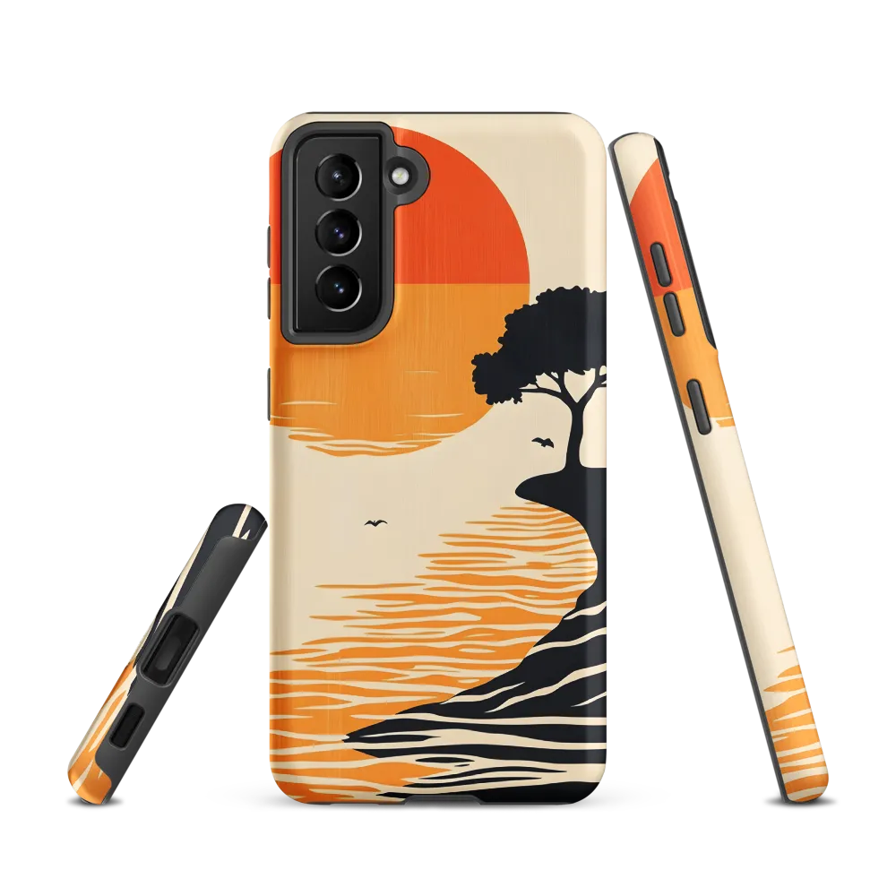 Serene Sunset | Phone Case |  S21 | Tough Case | Matte