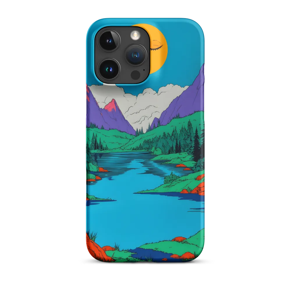 Whimsical Serenity in Vibrant Colors