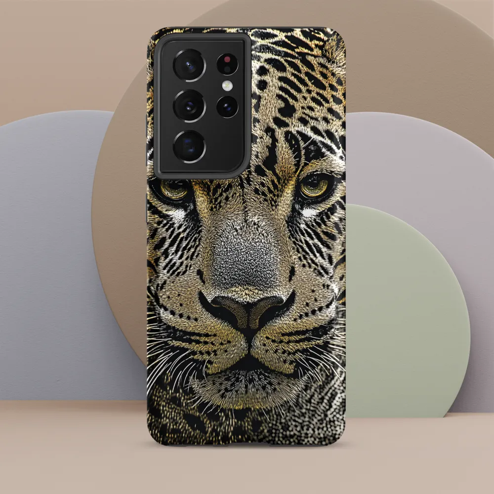 The Majestic Gaze: Portrait of a Leopard