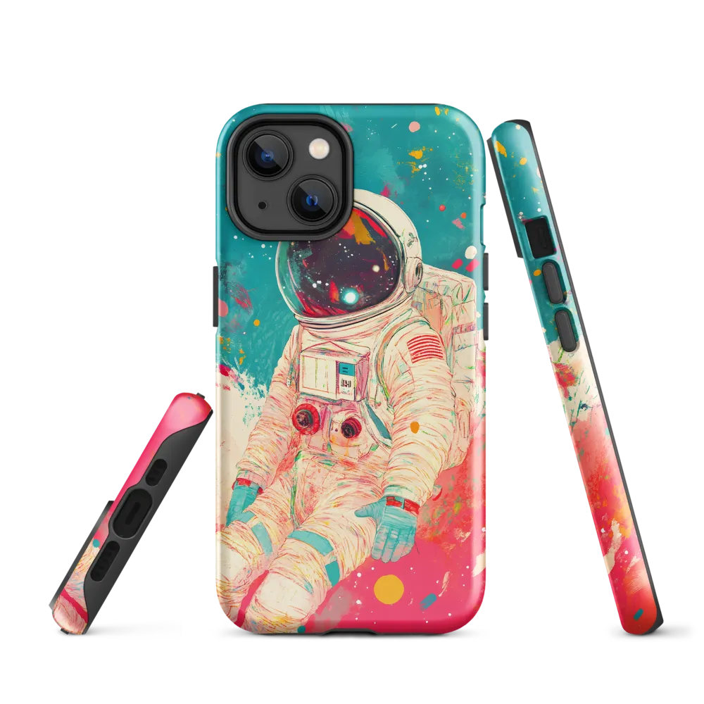 Cosmic Explorer: An Astronaut's Journey | Phone Case |  14 | Tough Case | Glossy