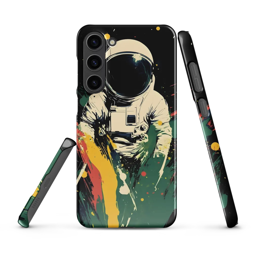 Cosmic Splash: The Astronaut's Journey