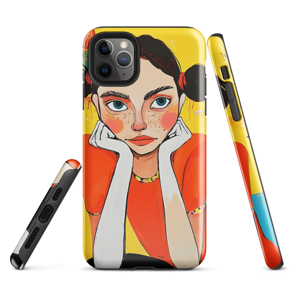 Thoughtful Whimsy | Phone Case |  11 Pro Max | Tough Case | Glossy