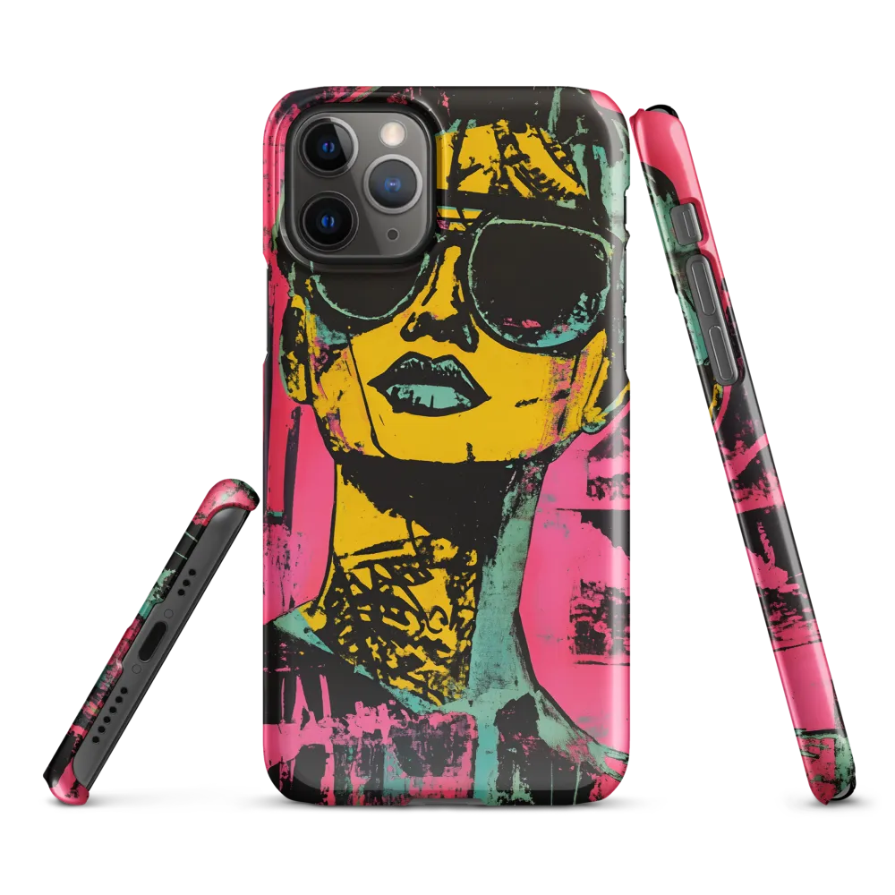 Confident Portrait in Neon Colors