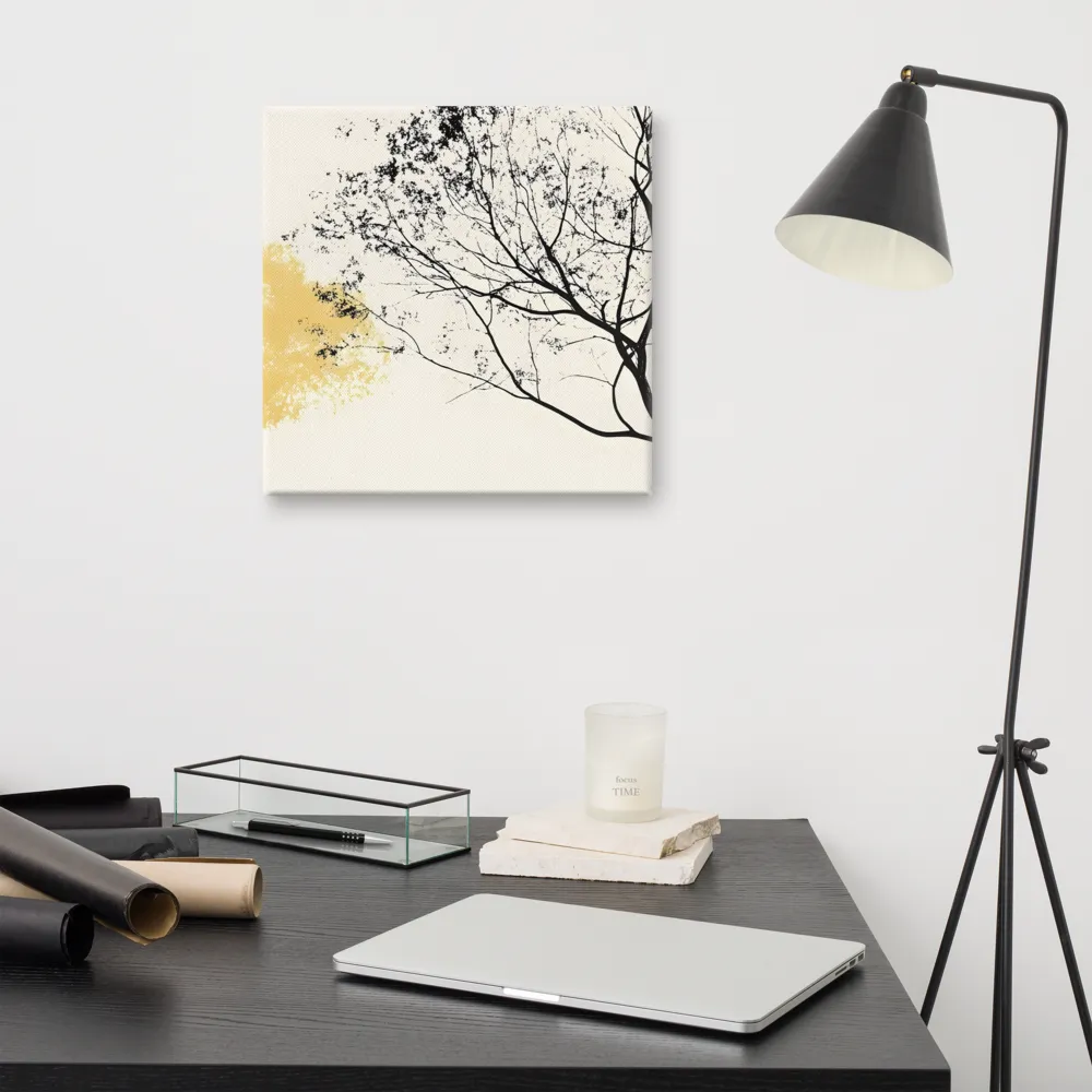 Whispers of Solitude | Canvas | 16″×16″