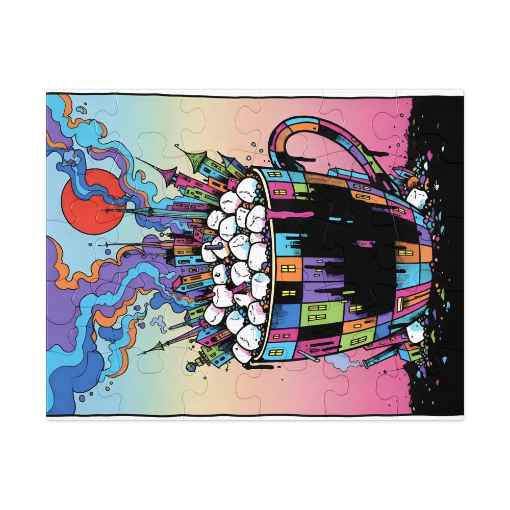 Mug Metropolis 
 Jigsaw Puzzle in Tin Box