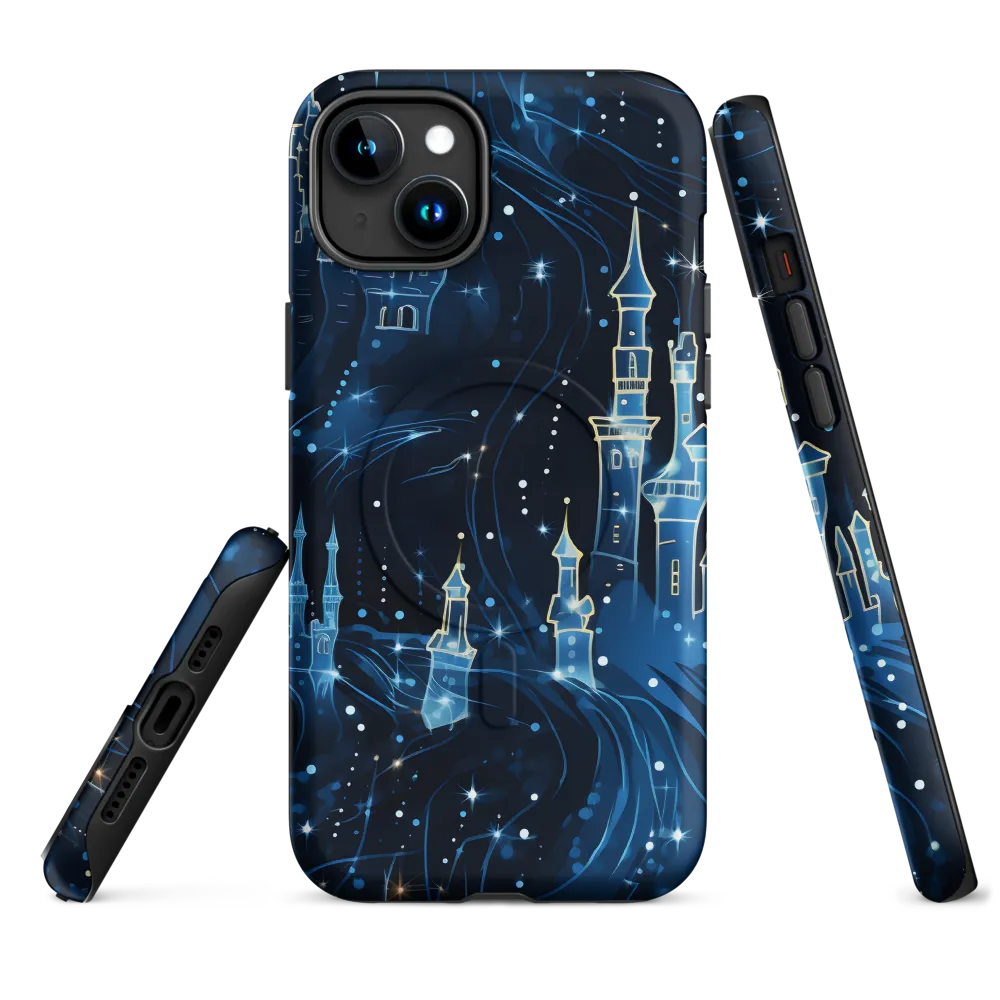 Dreamy Castles in a Starry Sky