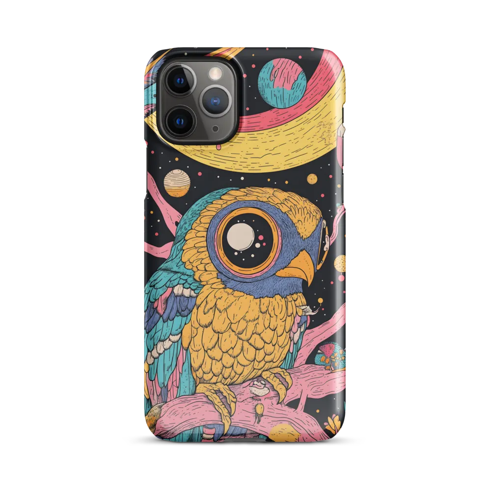 Whimsical Cosmic Owl | Phone Case |  11 Pro | Snap Case | Glossy