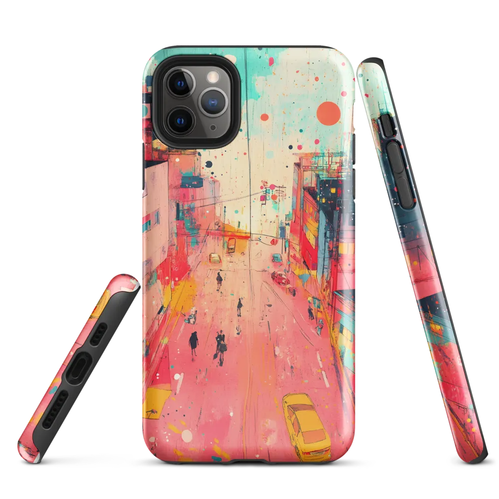 Vibrant City Life | Phone Case |  11 Pro Max | Tough Case | Glossy