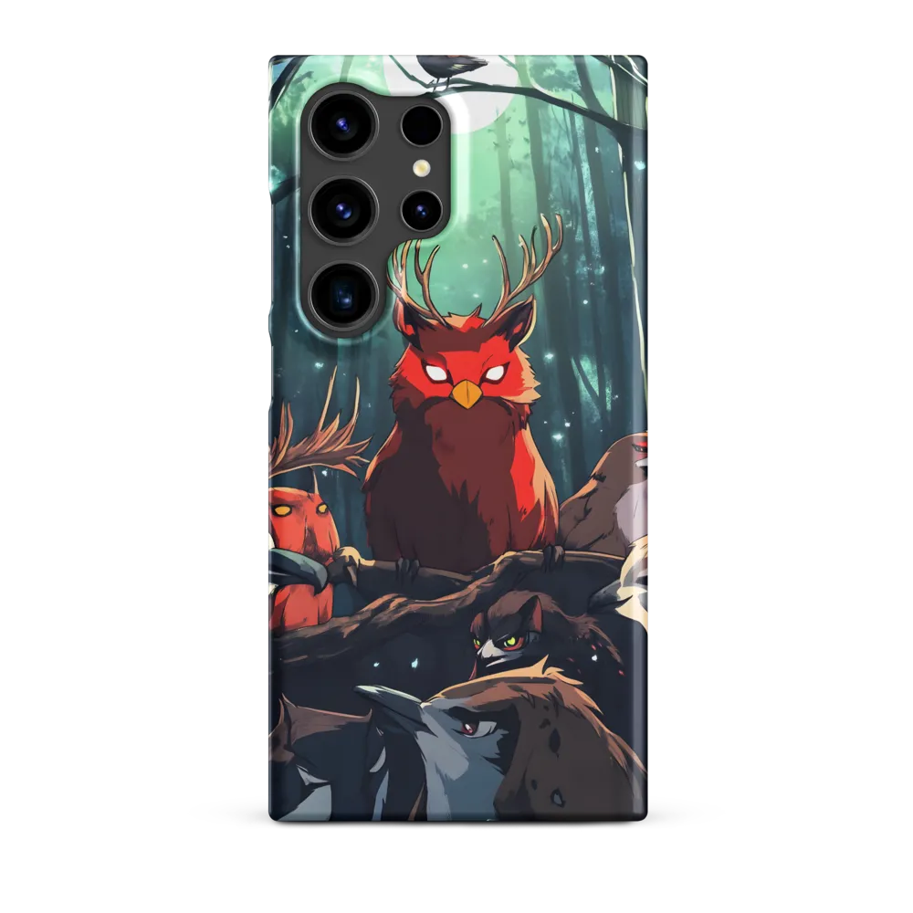 Gathering in the Moonlit Forest