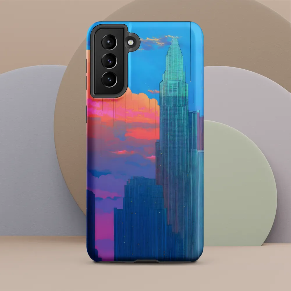Twilight Reflections: A Digital Cityscape