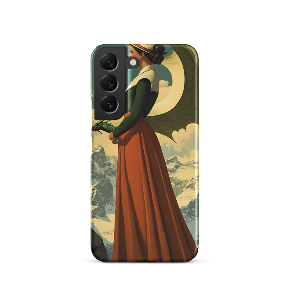 Mystic Harmony: The Dragon Keeper | Phone Case |  S22 | Snap Case | Matte