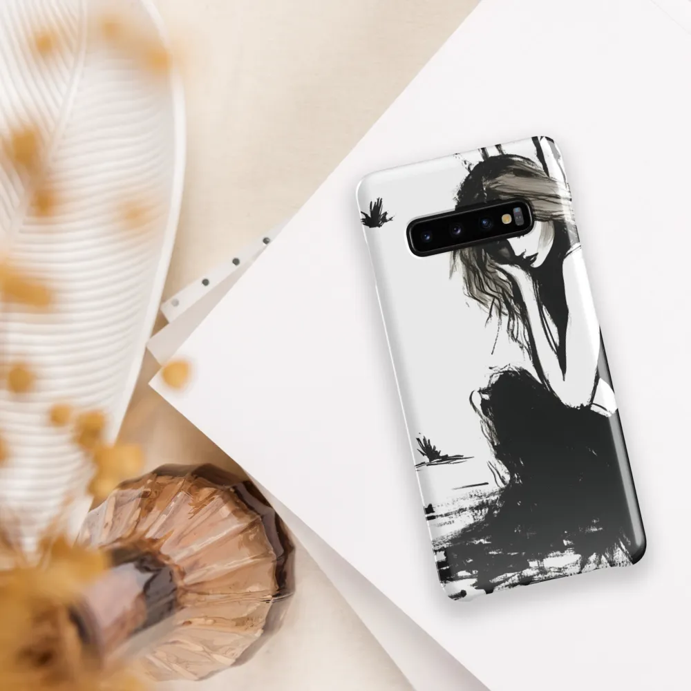 Reflections of Solitude | Phone Case |  S10 Plus | Snap Case | Glossy