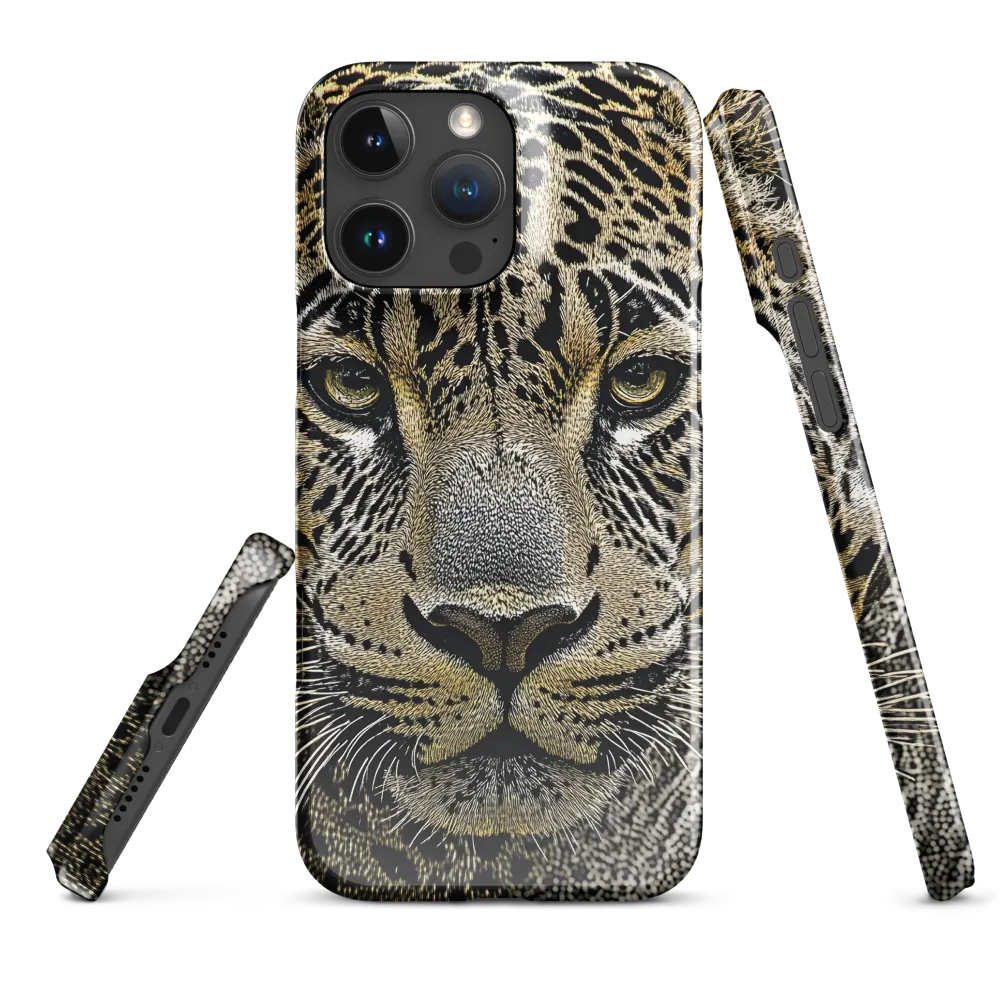 The Majestic Gaze: Portrait of a Leopard