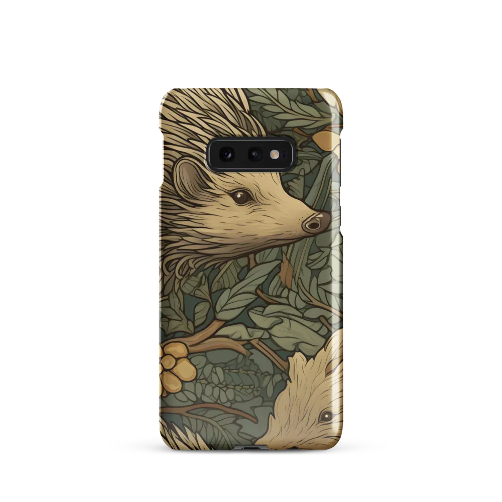 Whimsical Hedgehog Garden | Phone Case |  S10e | Snap Case | Glossy