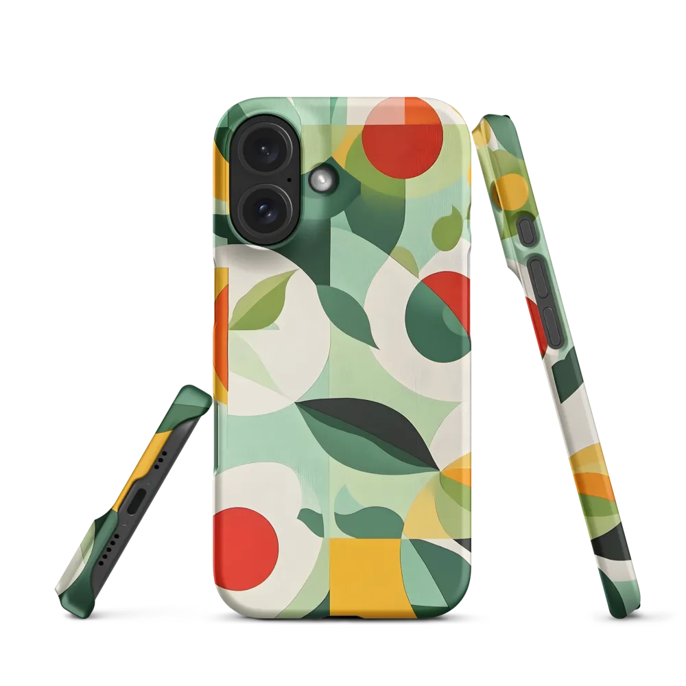 Harmony in Shapes: A Playful Abstract Design