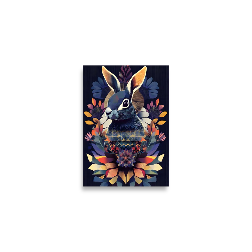 Ethereal Bunny: A Geometric Wonderland
