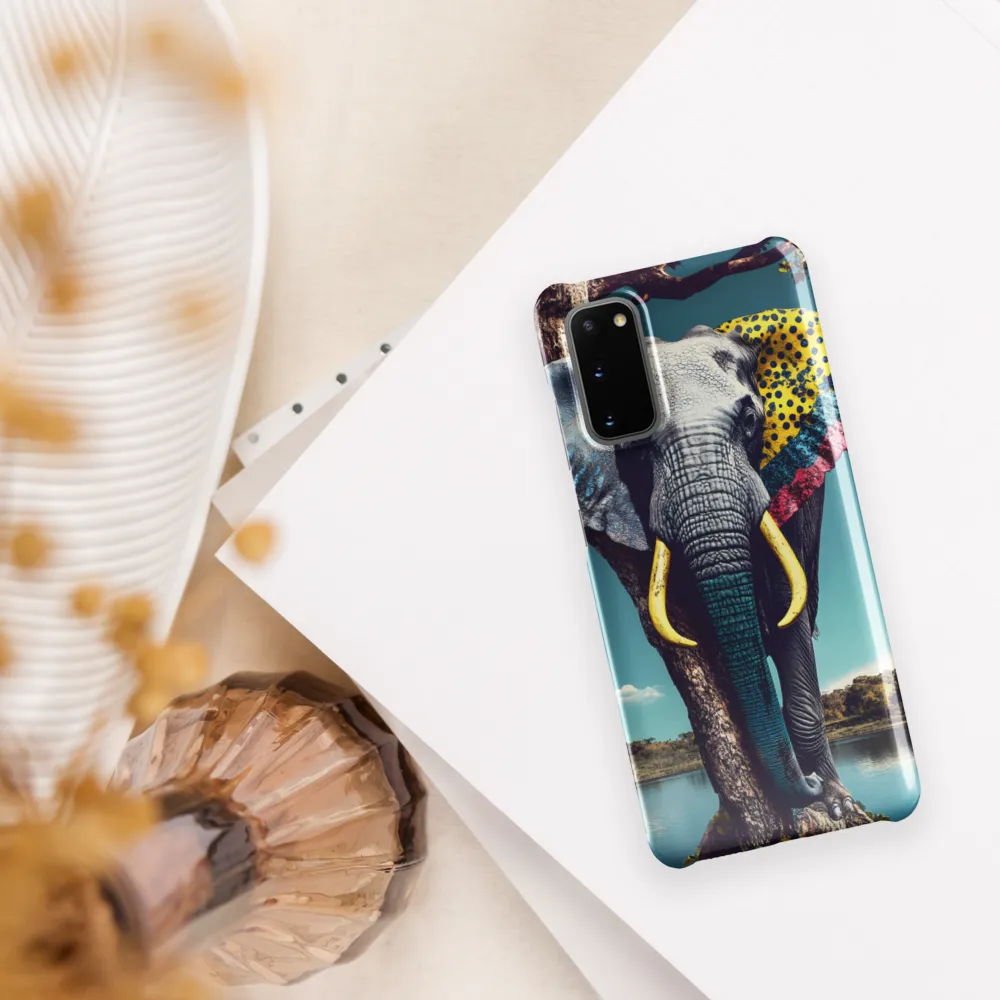 Playful Elegance: The Surreal Elephant