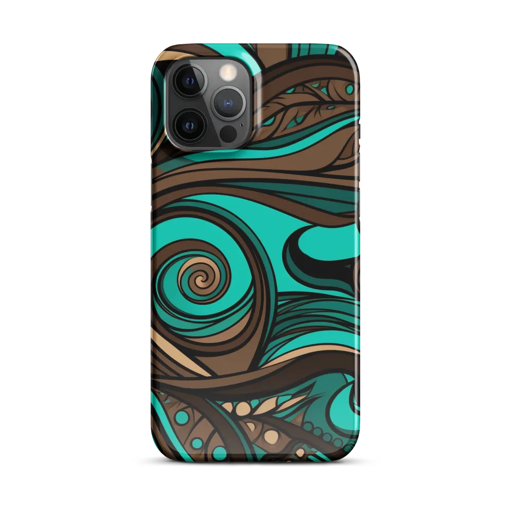 Fluctuating Currents | Phone Case |  12 Pro Max | Snap Case | Glossy