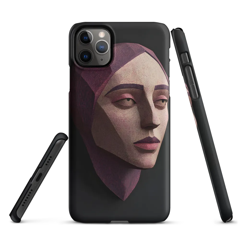 Geometric Elegance: A Contemporary Portrait