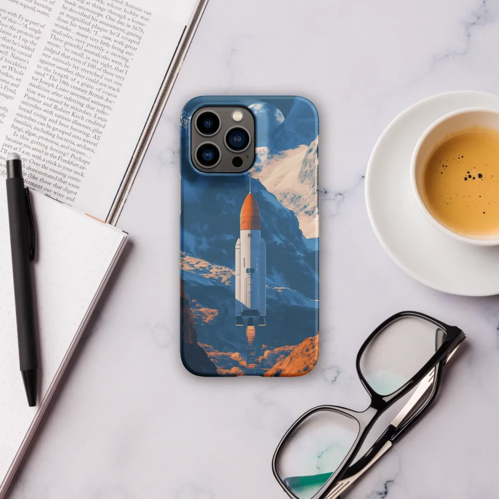 Journey Beyond the Mountains | Phone Case |  14 Pro Max | Snap Case | Matte