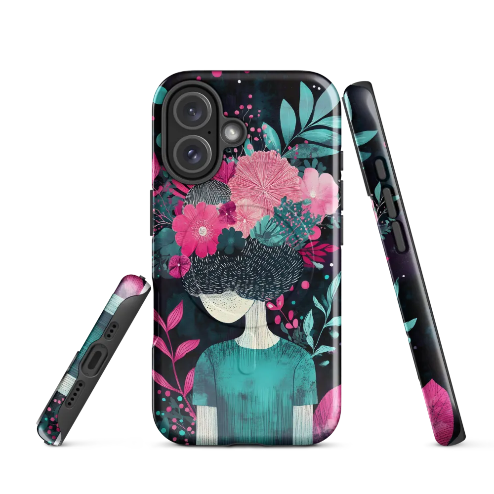 Floral Harmony: A Portrait of Serenity