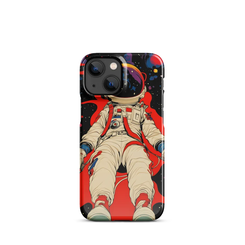 Astronaut in Cosmic Reverie | Phone Case |  13 Mini | Snap Case | Glossy