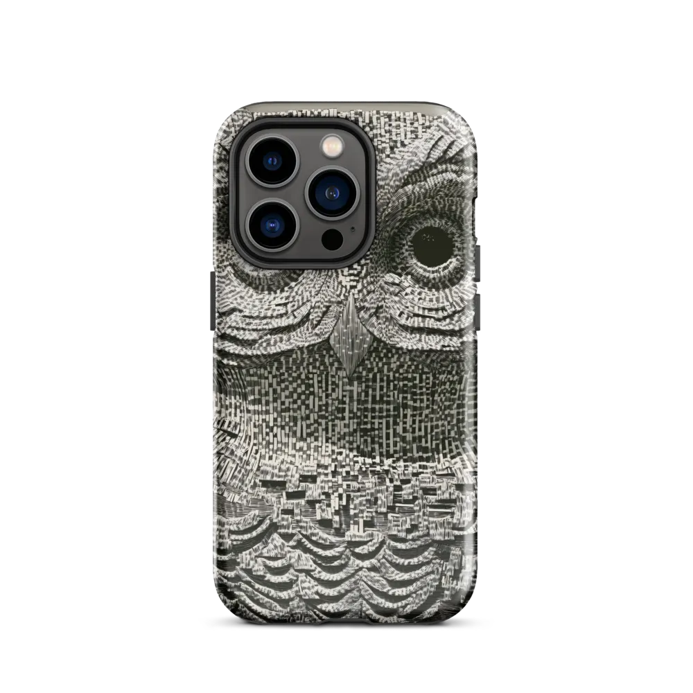 Intricate Owl of Textures