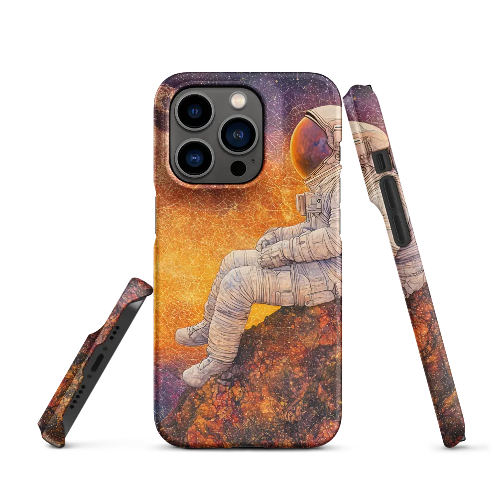 Cosmic Contemplation | Phone Case |  14 Pro | Snap Case | Matte