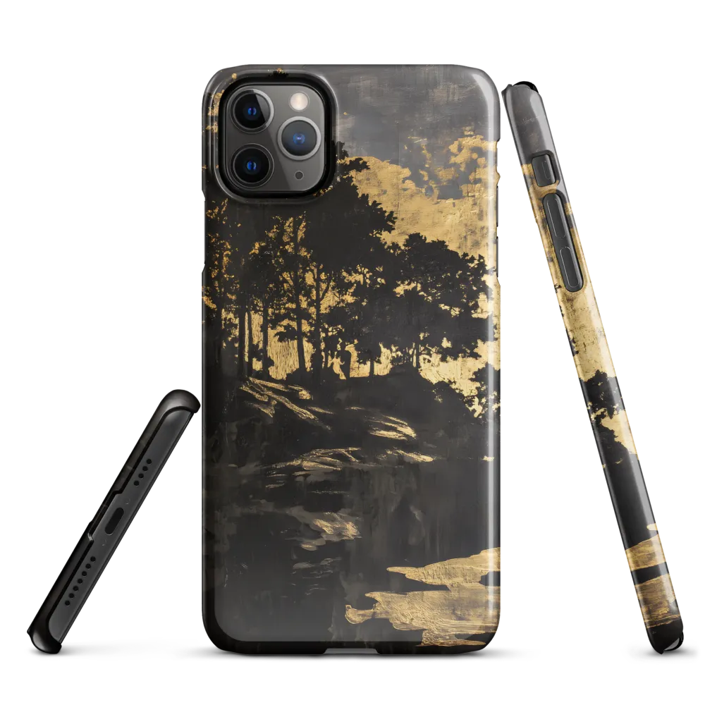 Golden Silhouettes | Phone Case |  11 Pro Max | Snap Case | Glossy