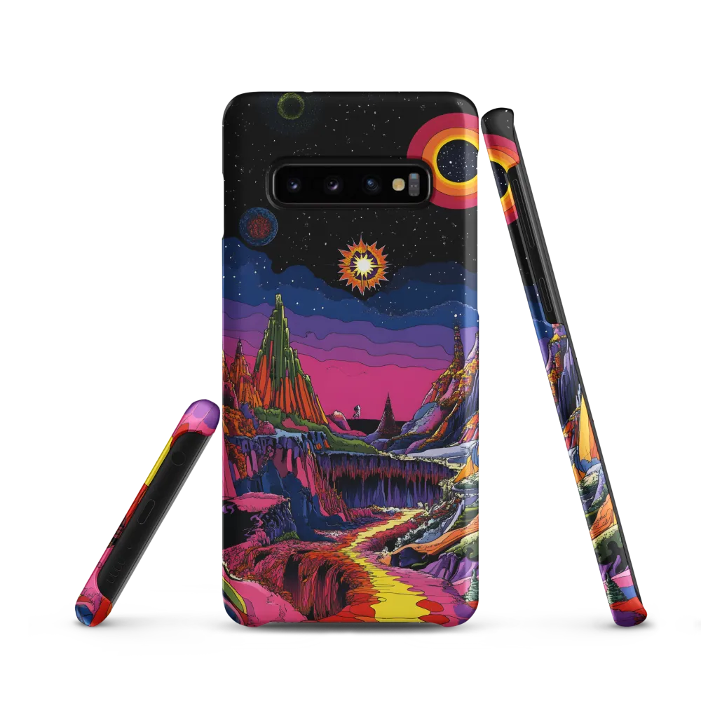 Galactic Wonders: A Journey Through an Alien Landscape
