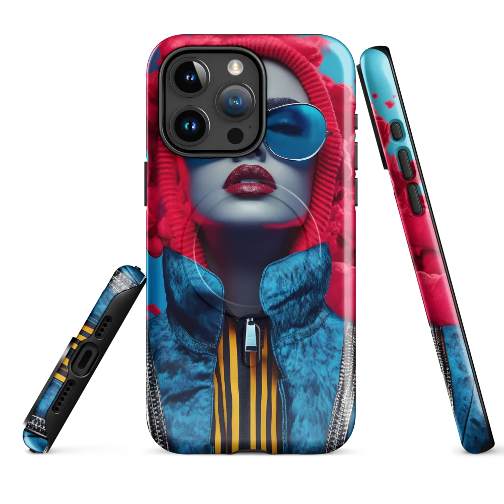 Bold Elegance in Digital Fashion