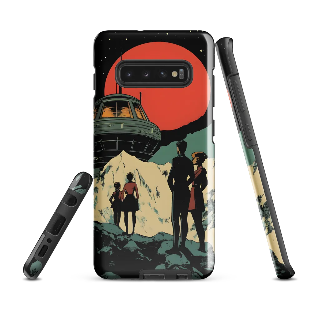 Echoes of a Red Sun | Phone Case |  S10 Plus | Tough Case | Glossy