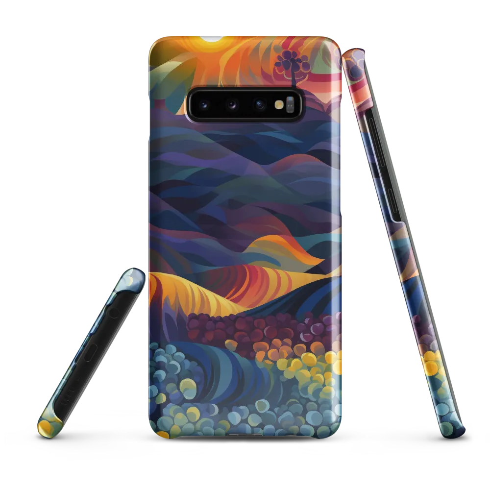 Energizing Twilight | Phone Case |  S10 Plus | Snap Case | Glossy