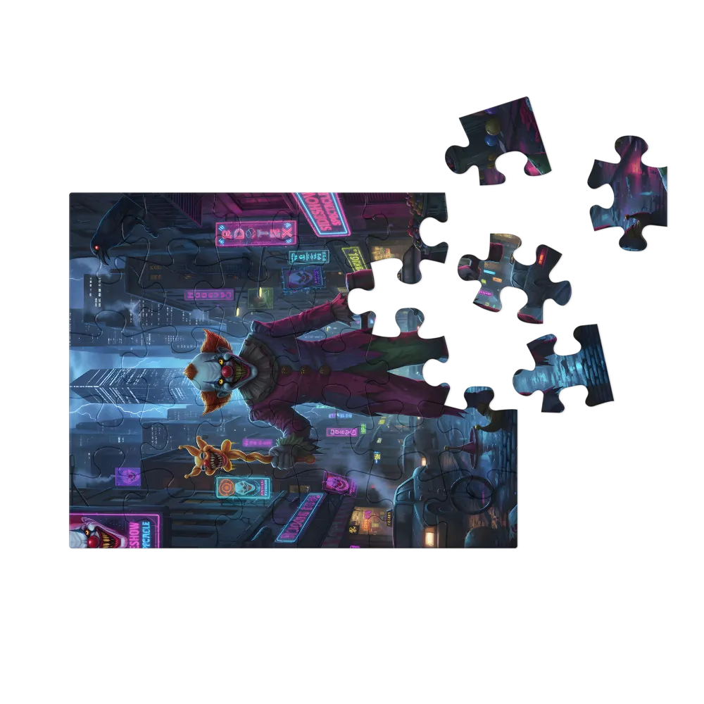 Sideshow Menace 
 Jigsaw Puzzle in Tin Box