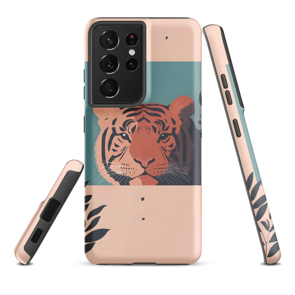 Whispers of the Wild: A Tiger's Gaze