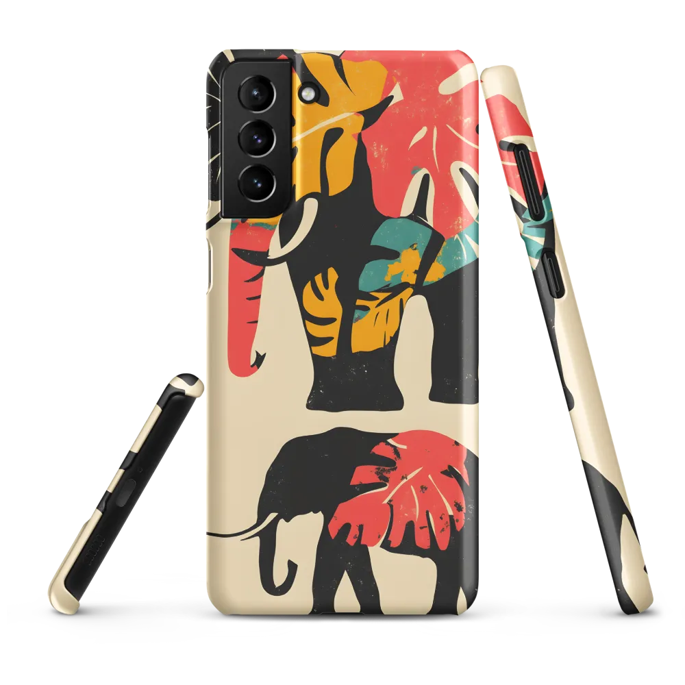 Tropical Elegance: The Elephant's Dance