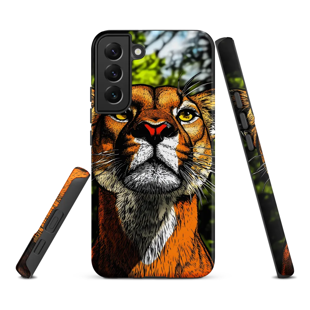 Regal Gaze: The Lioness in Focus