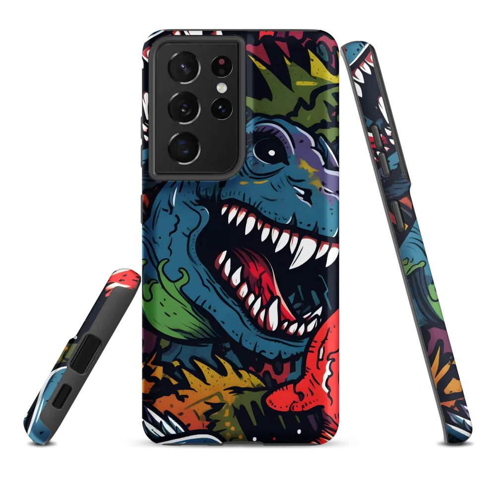 Dino Mania: A Colorful Frenzy