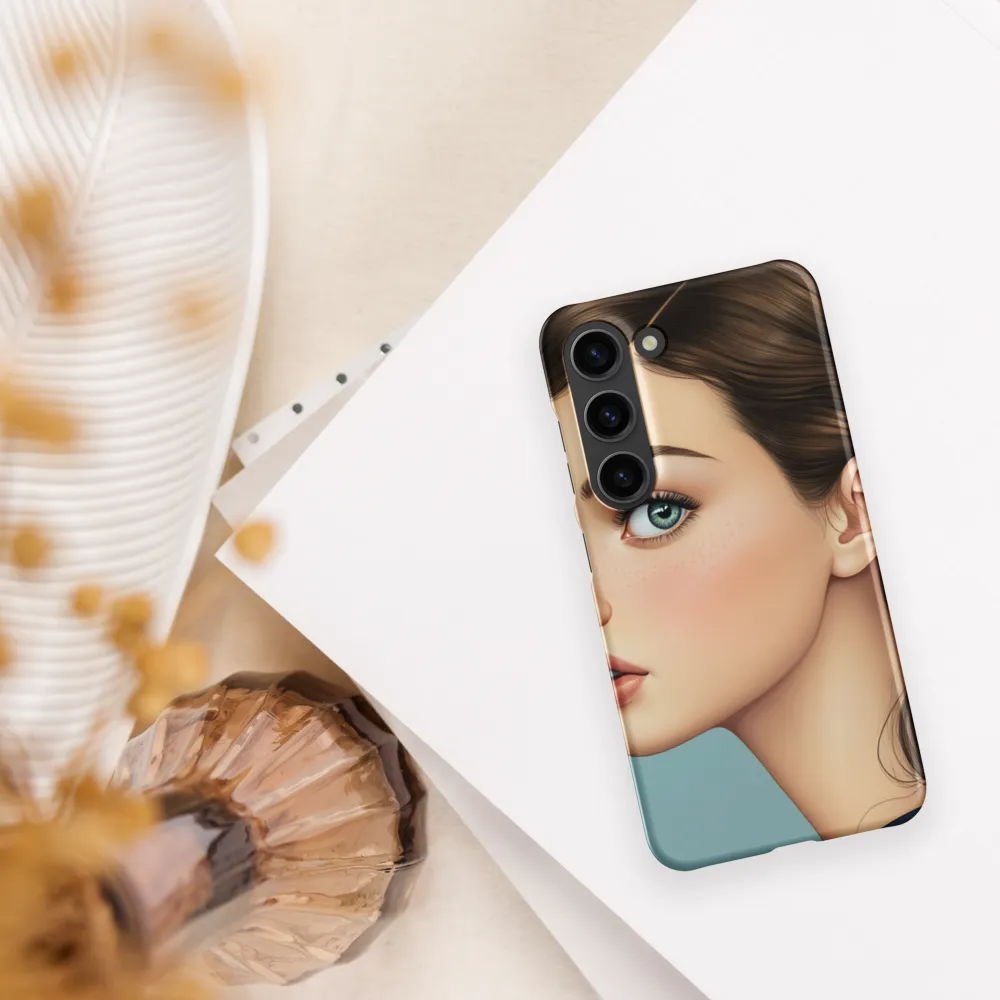 Captivating Gaze: A Modern Portrait